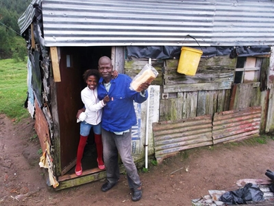 'Mr Shy' reaches out to needy